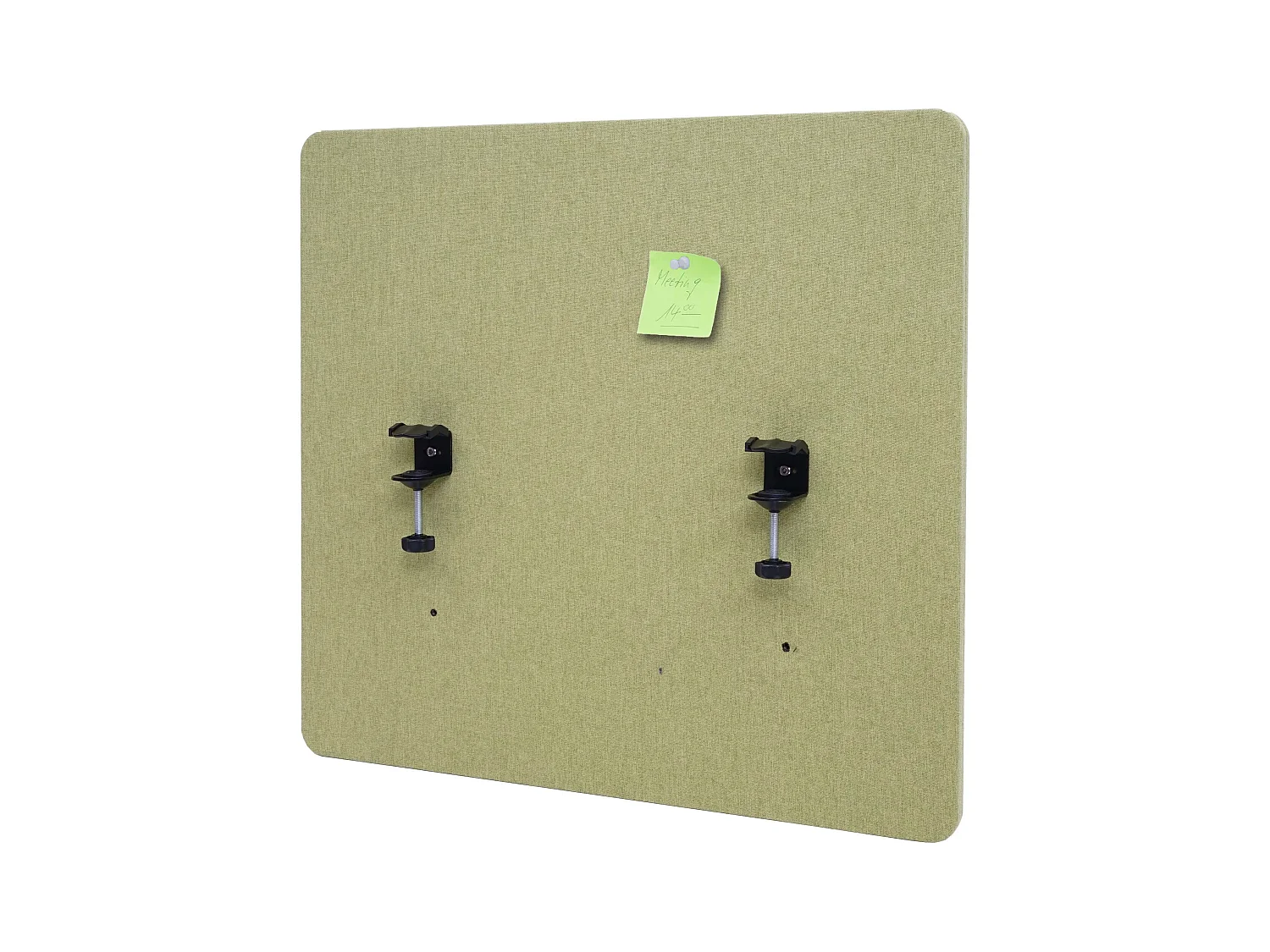 Cloison acoustique de bureau MCW-G75,  65x60cm, vert