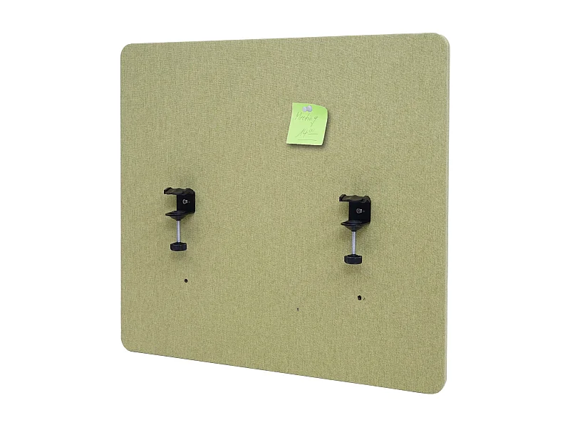 Cloison acoustique de bureau MCW-G75,  65x60cm, vert