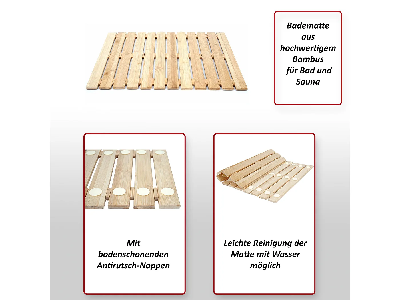 Mata do kąpieli MCW-E73