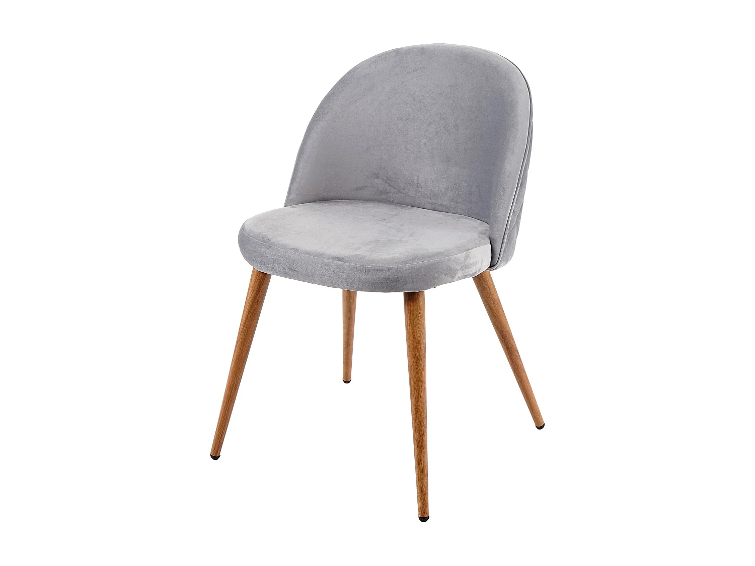 Krzesło do jadalni MCW-D53 (zestaw 2 sztuk),  jasnoszary