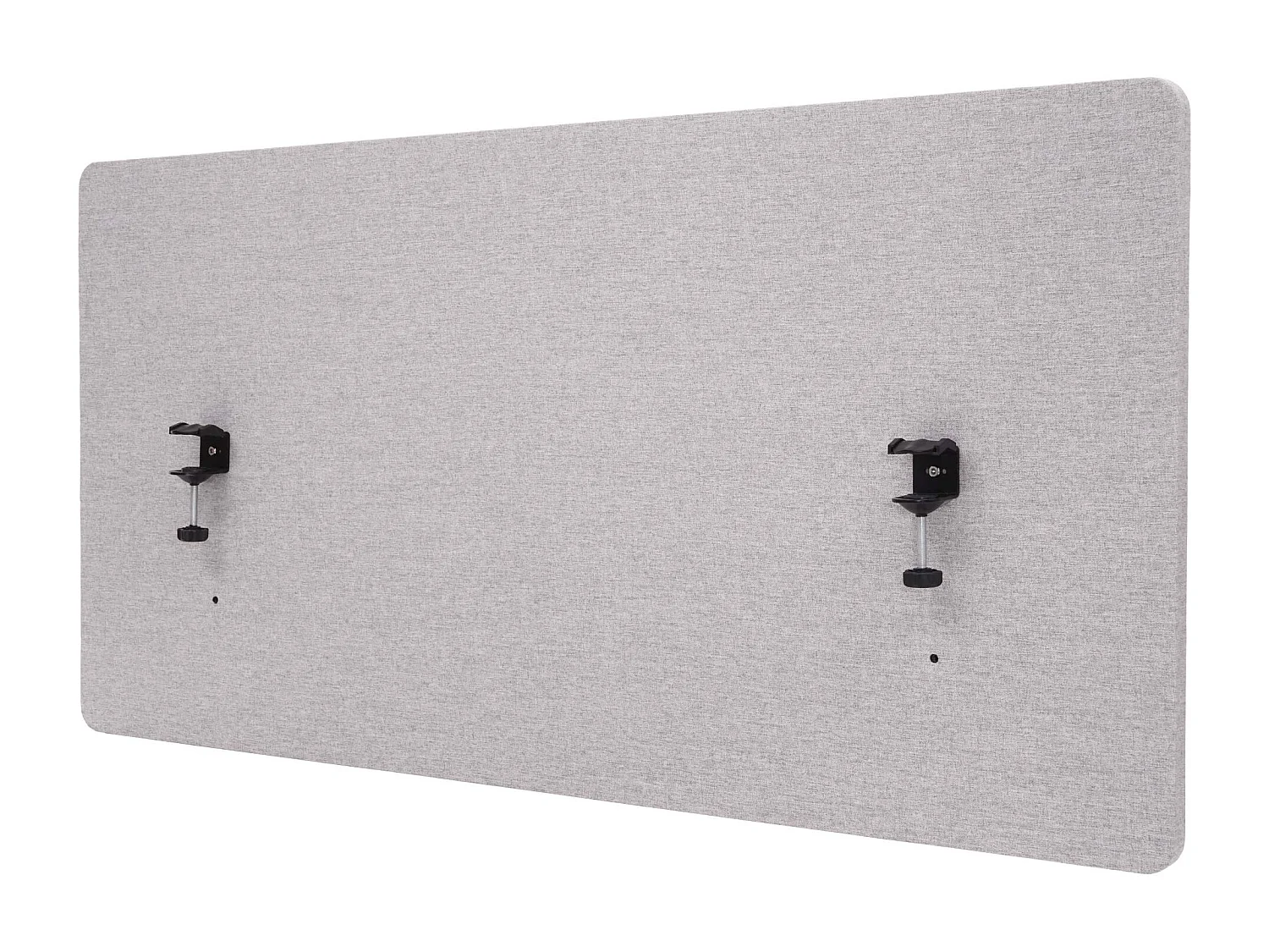 Cloison acoustique de bureau MCW-G75,  120x60cm, gris