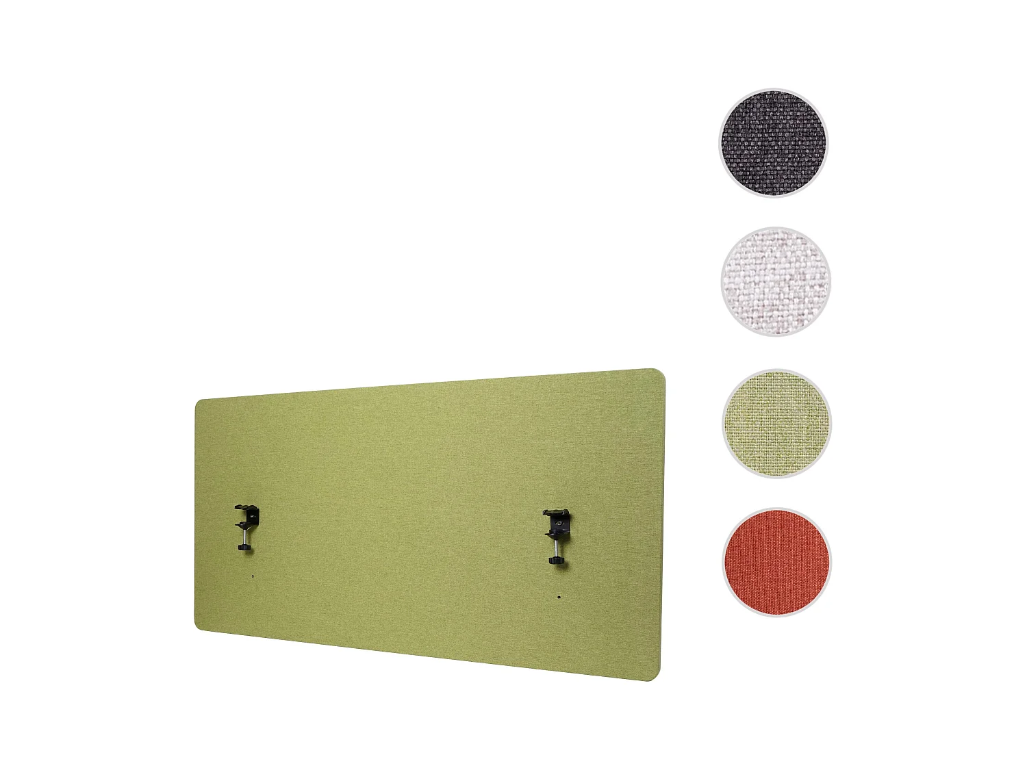 Tabique acústico de sobremesa MCW-G75,  60x120cm verde