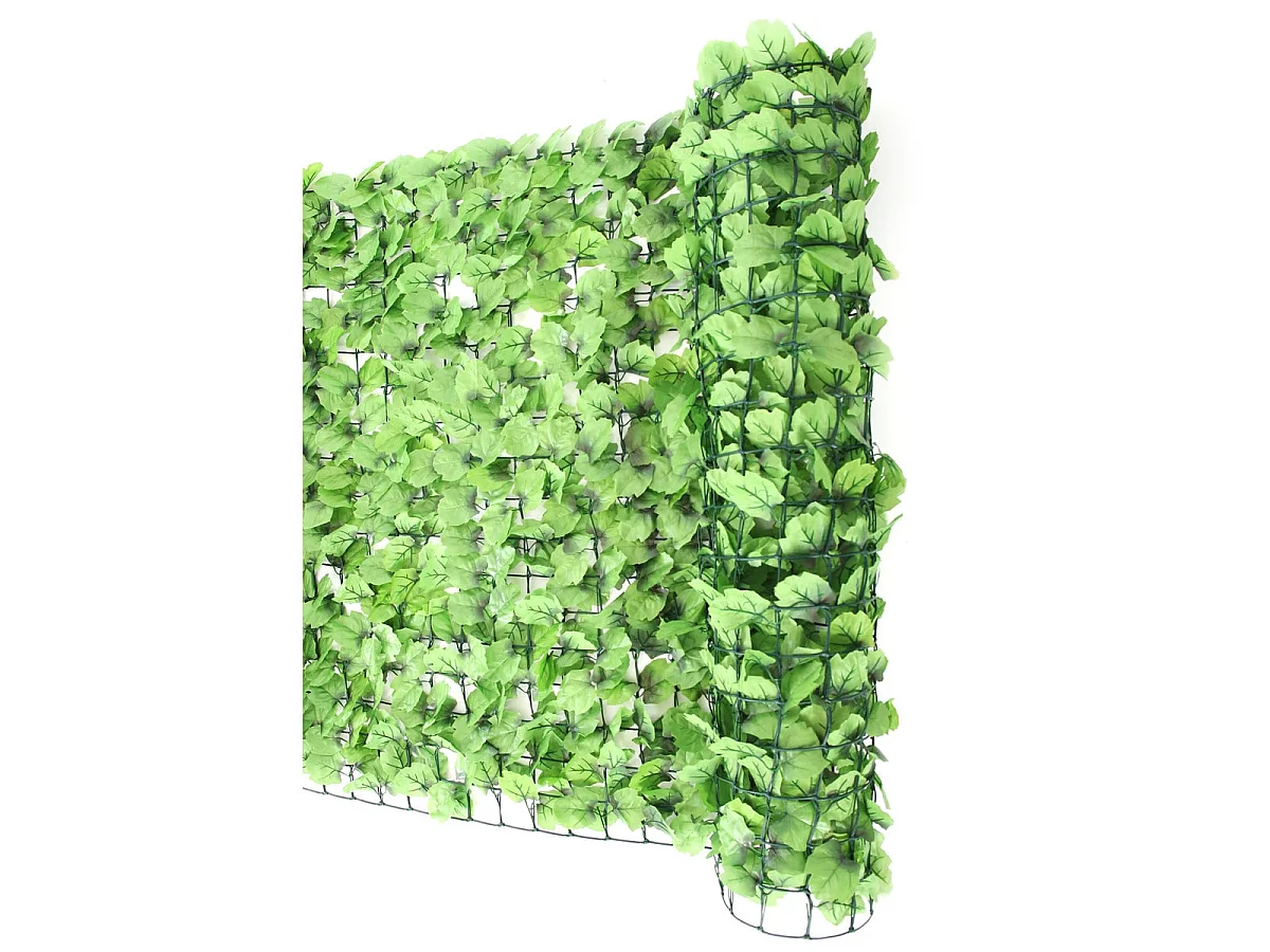 Osłona balkonu N77 III Blatt,  500 x 100 cm, jasny kolor