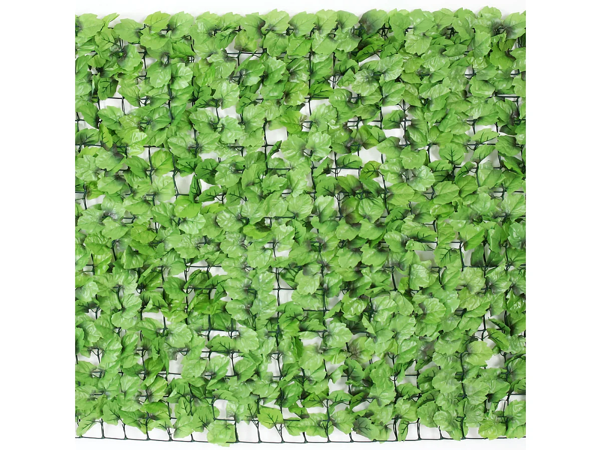 Balkonsichtschutz N77 II Blatt, 300x150cm Blatt hell