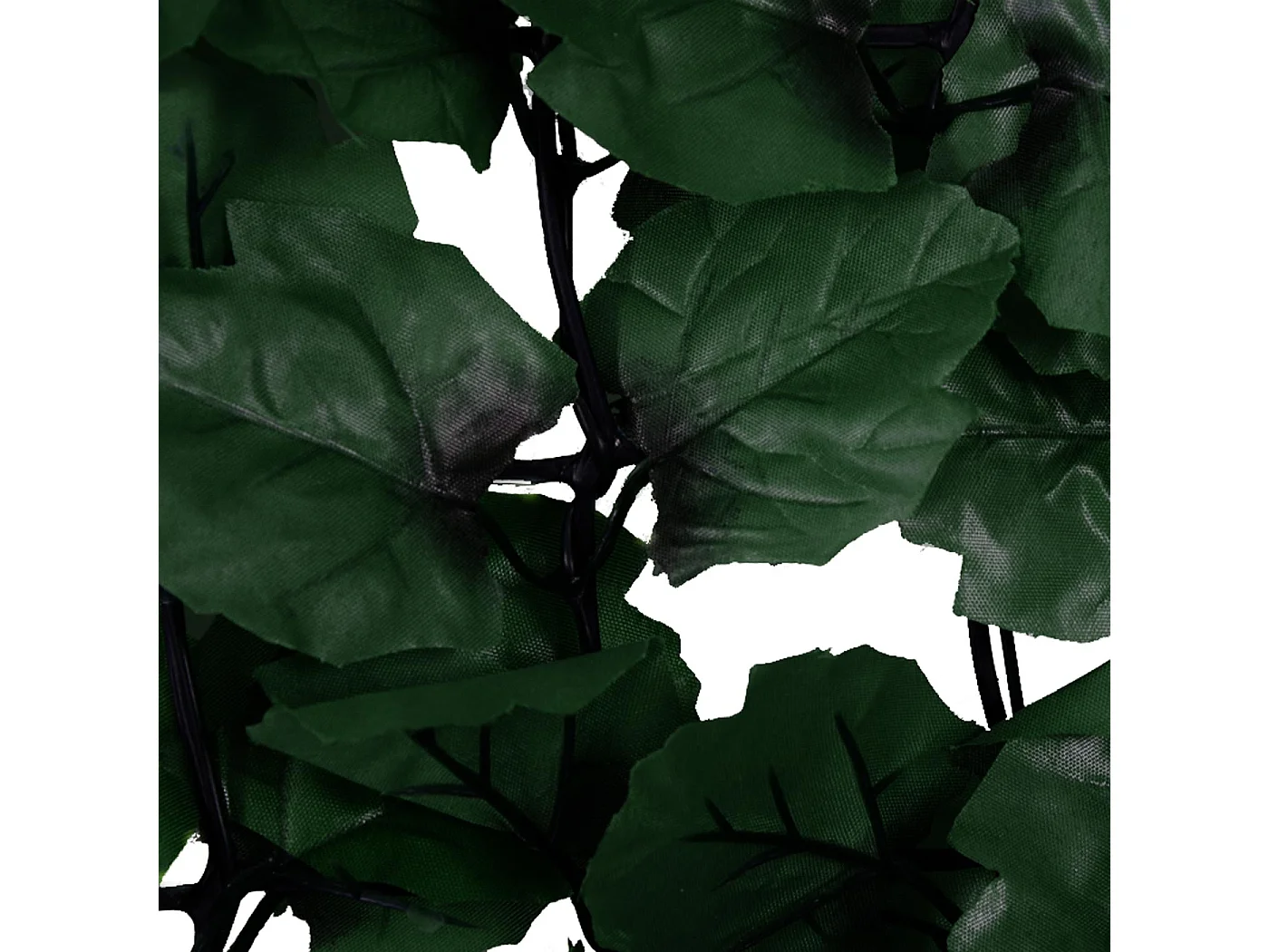 Parawan balkonowy N77 II arkusz,  300x150cm ciemny liść