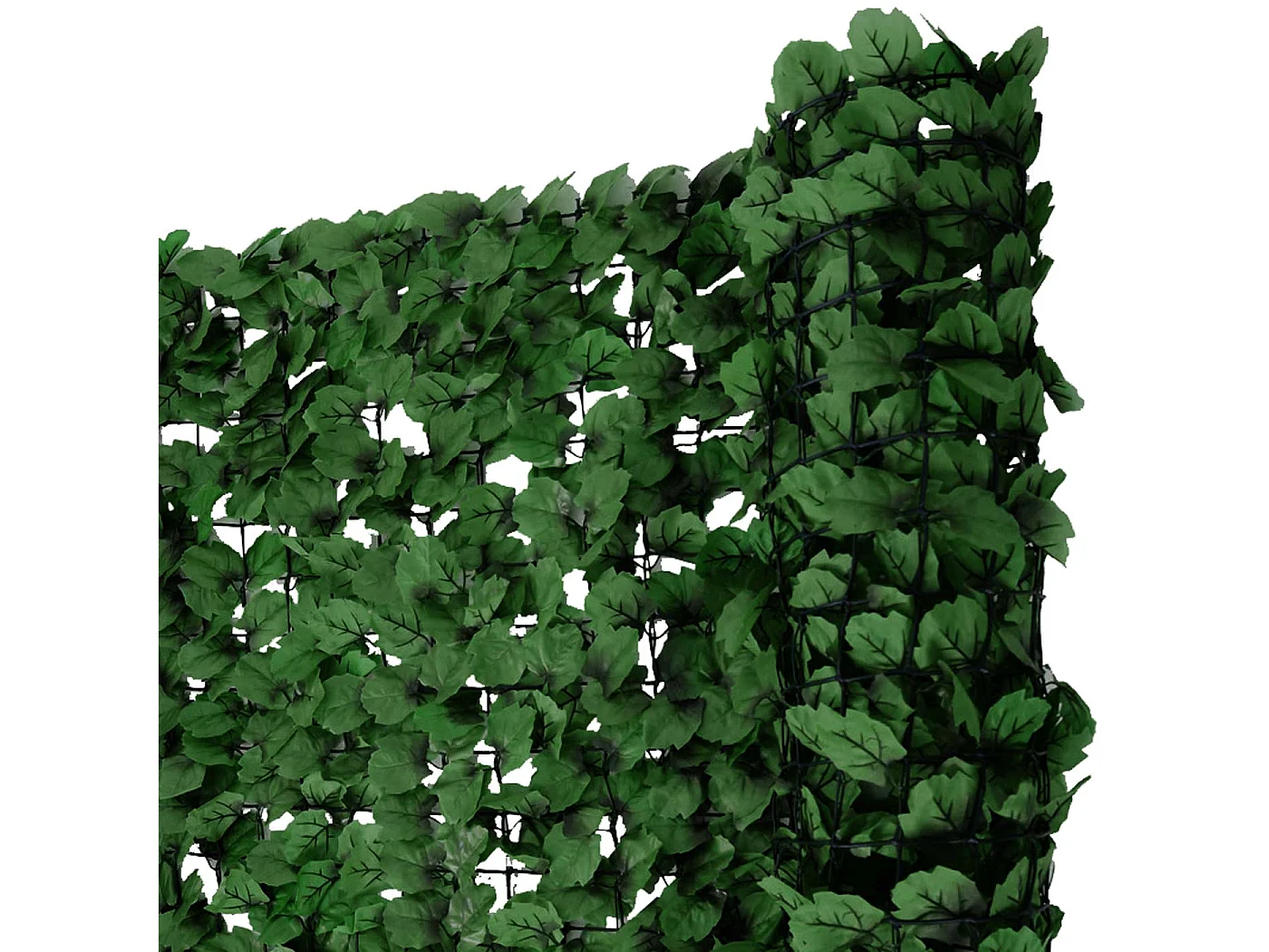 Balkonsichtschutz N77 II Blatt, 300x150cm Blatt dunkel