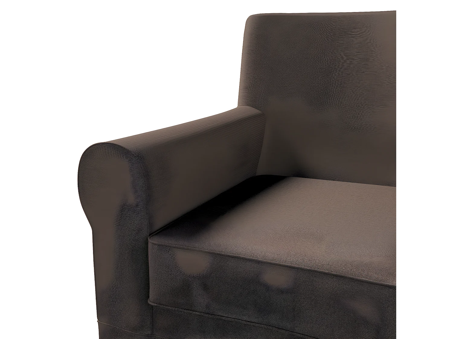 Bezug für Ektorp Jennylund Sessel, Etna, braun