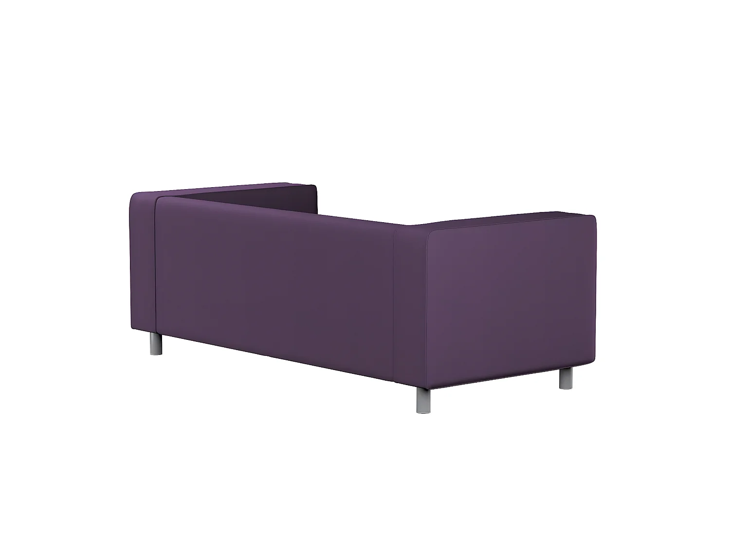 Bezug für Klippan 2-Sitzer Sofa, Etna, violett