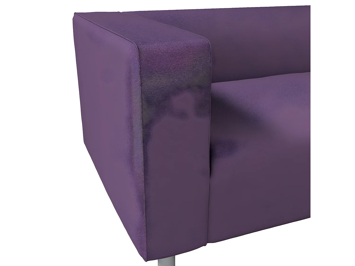 Bezug für Klippan 2-Sitzer Sofa, Etna, violett