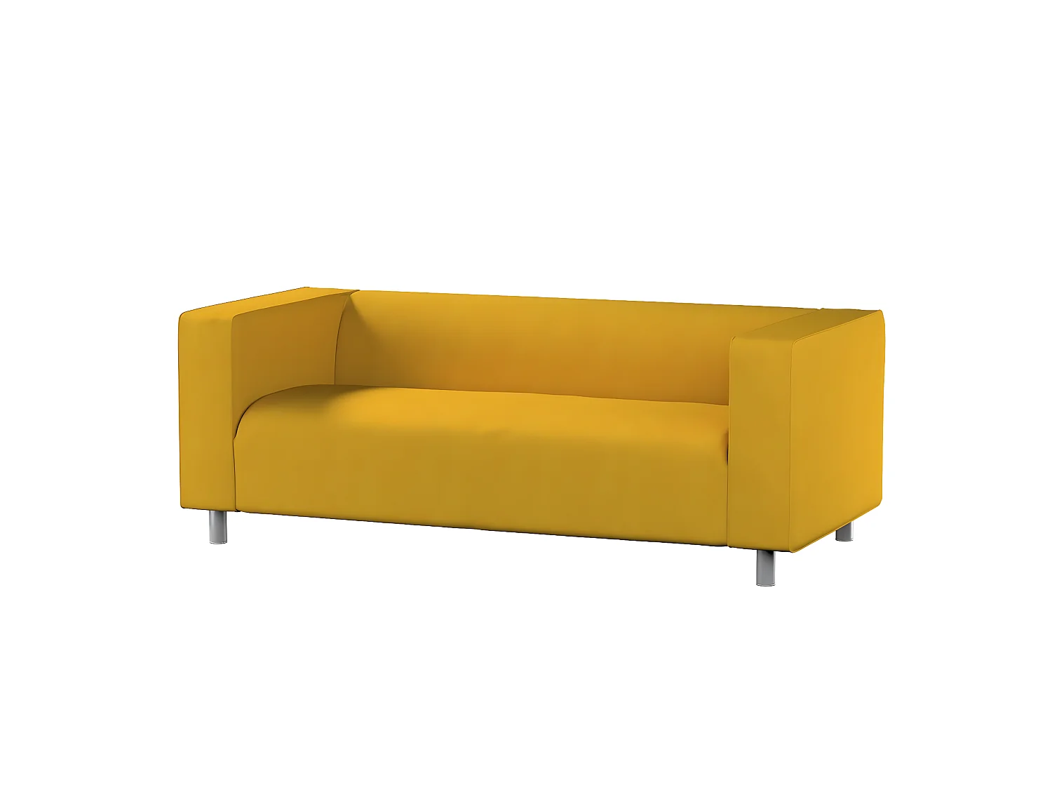 Bezug für Klippan 2-Sitzer Sofa, Etna, gelb