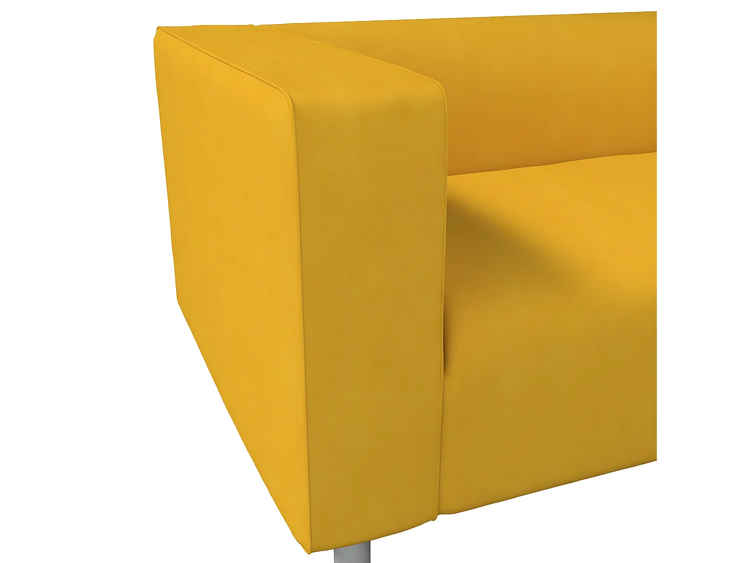Bezug für Klippan 2-Sitzer Sofa, Etna, gelb