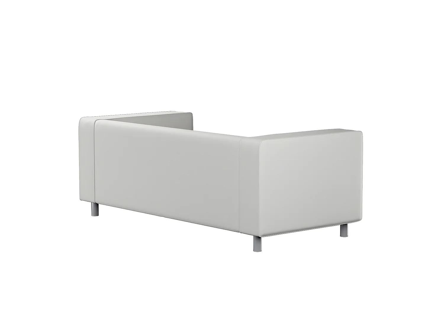 Bezug für Klippan 2-Sitzer Sofa, Etna, hellgrau
