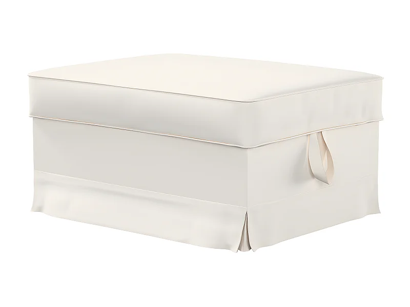 Bezug für Ektorp Bromma Hocker, Etna, weiß