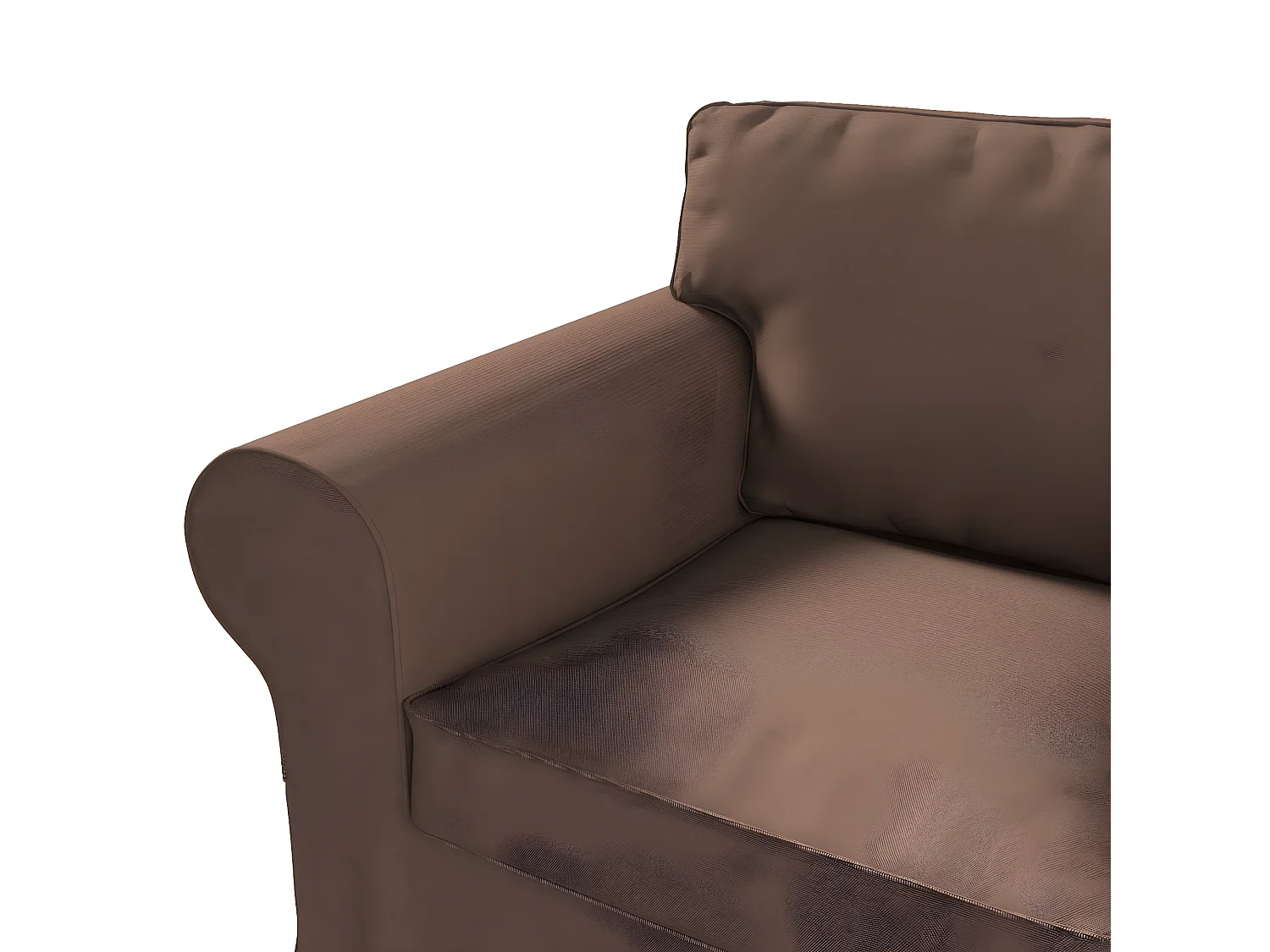 Bezug für Ektorp Sessel, Etna, braun