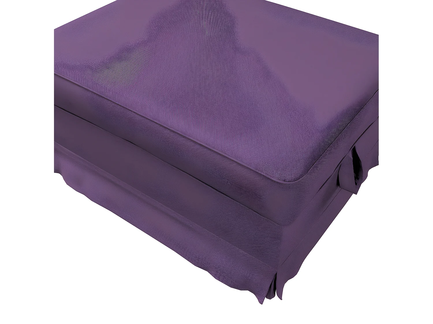 Bezug für Ektorp Bromma Hocker, Etna, violett