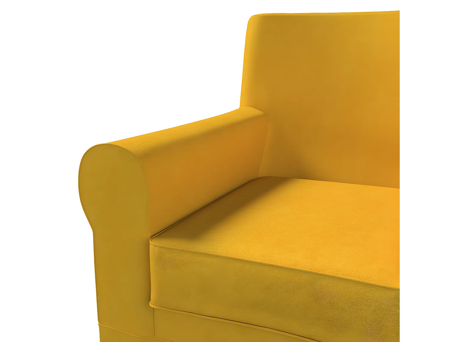 Bezug für Ektorp Jennylund Sessel, Etna, gelb