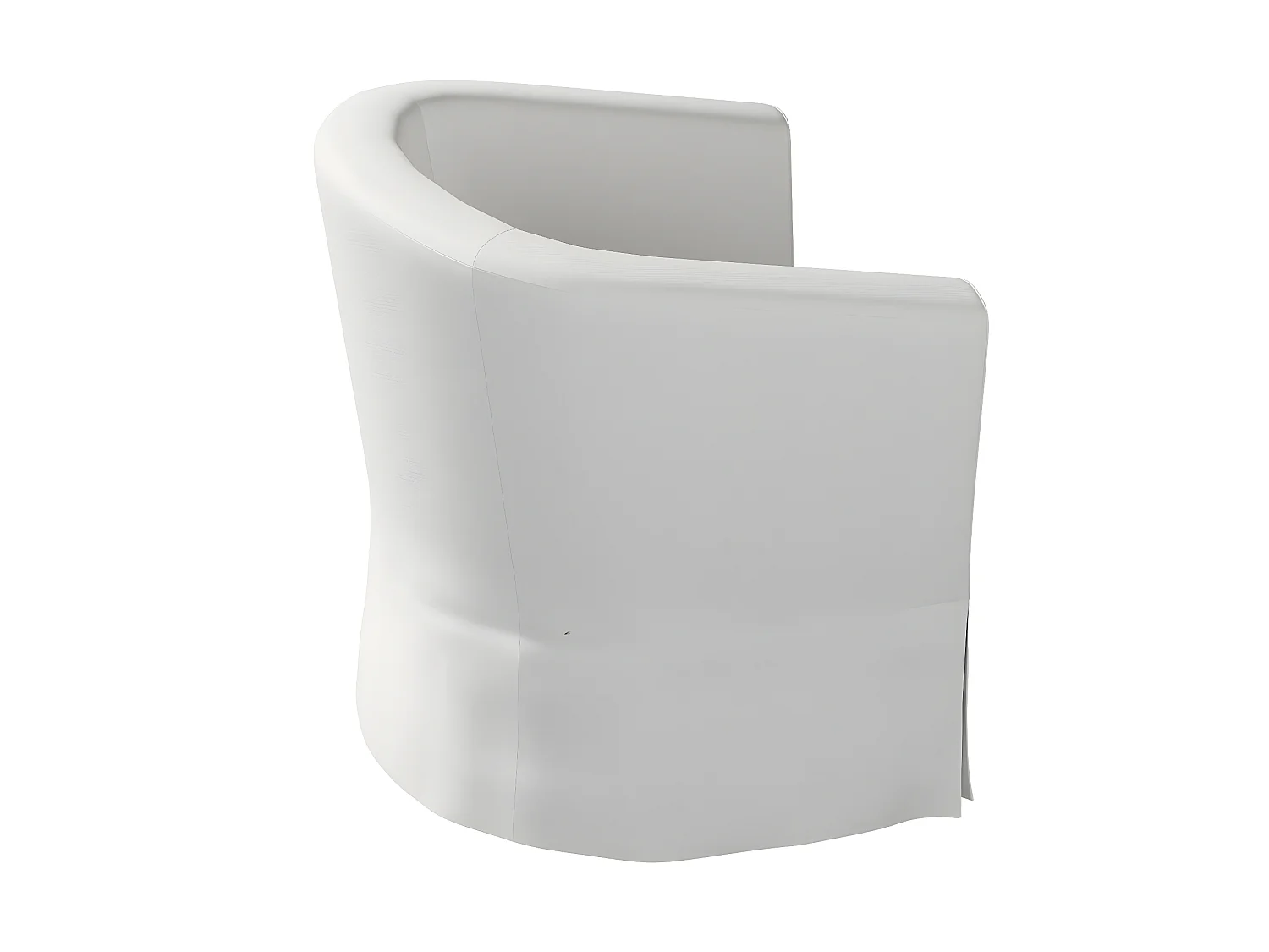 Bezug für Ektorp Tullsta Sessel, Etna, hellgrau