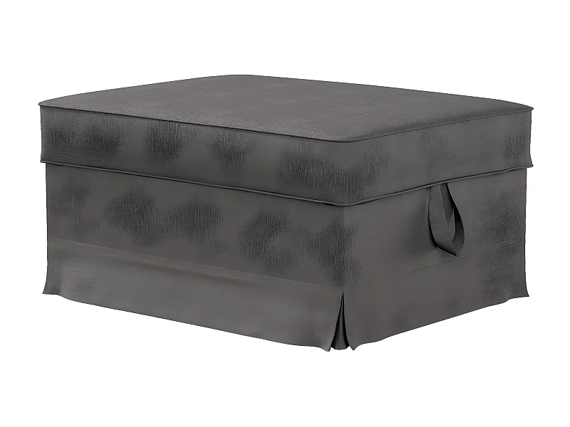 Bezug für Ektorp Bromma Hocker, Etna, grau