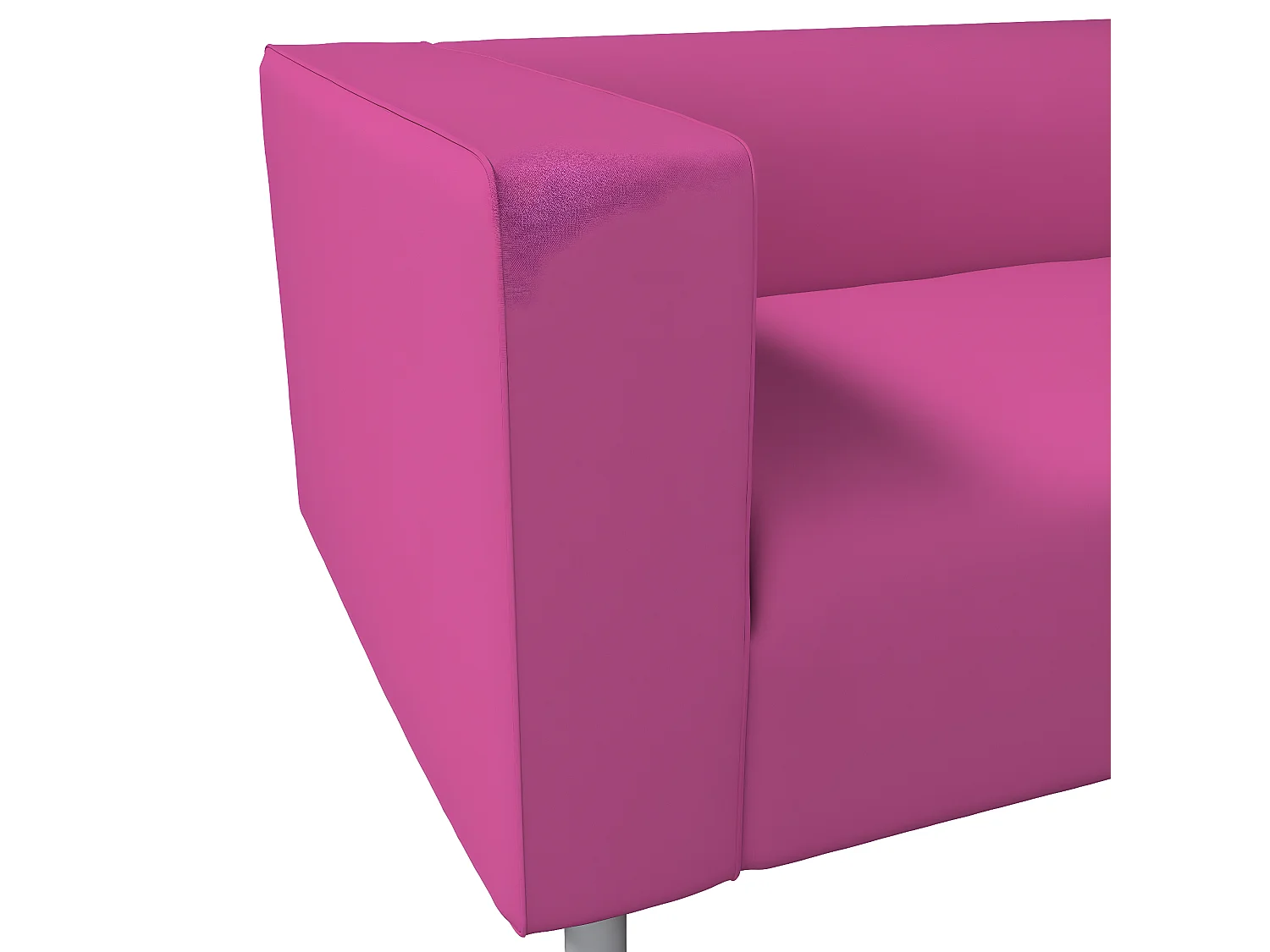 Bezug für Klippan 2-Sitzer Sofa, Etna, pink