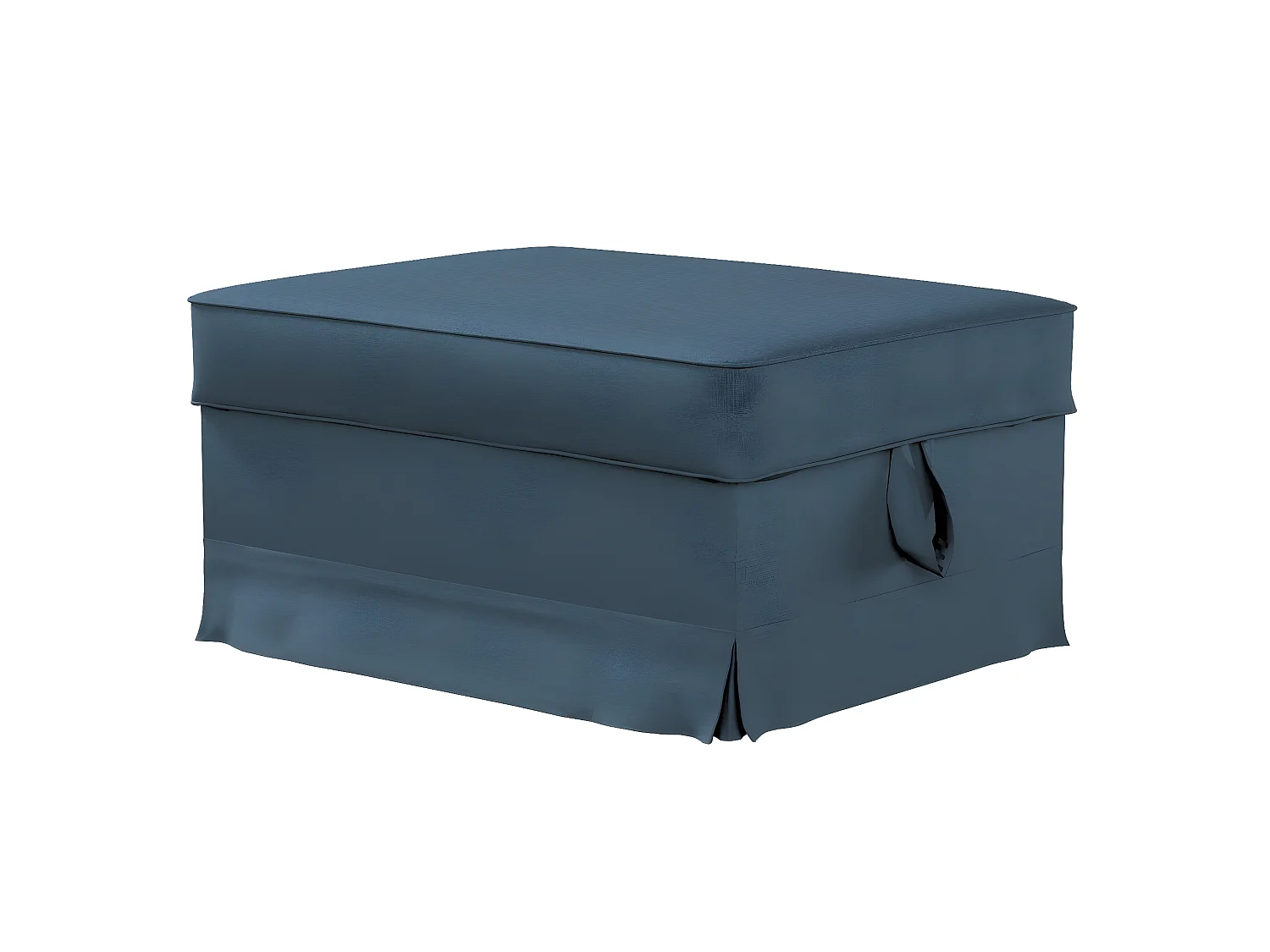 Bezug für Ektorp Bromma Hocker, Etna, blau