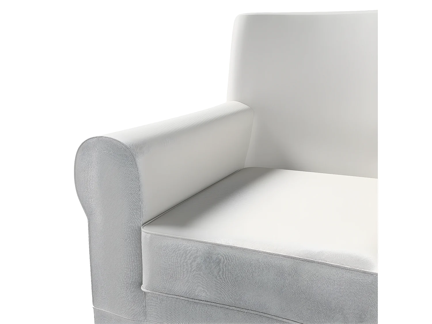 Bezug für Ektorp Jennylund Sessel, Etna, hellgrau