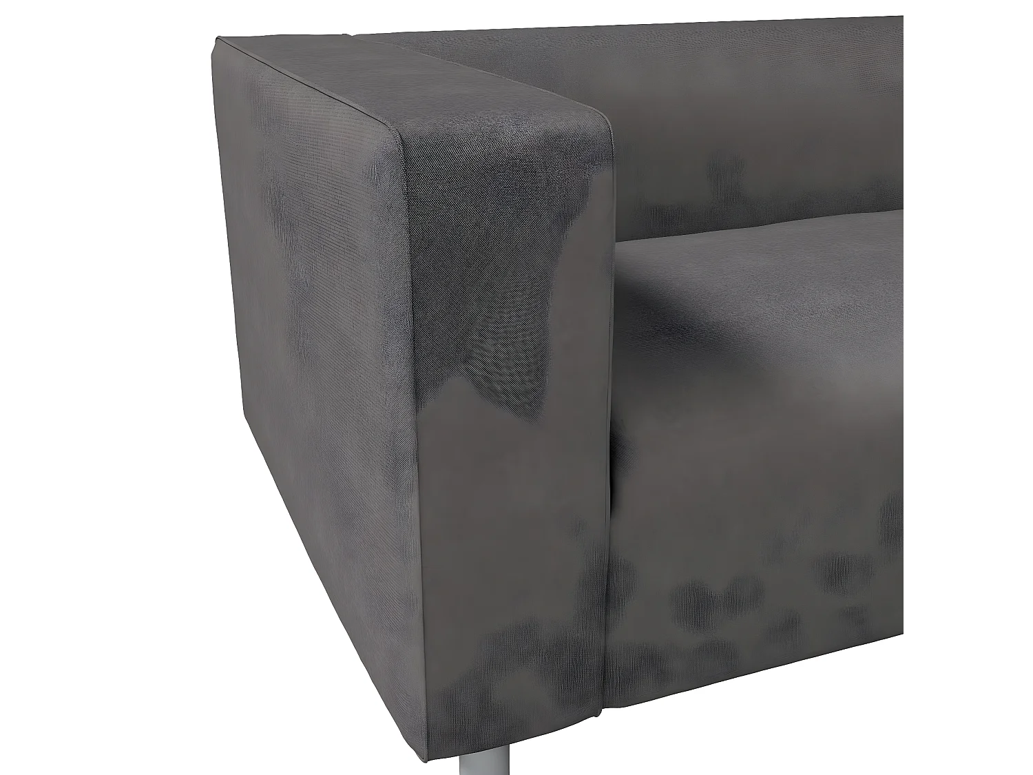 Bezug für Klippan 2-Sitzer Sofa, Etna, grau