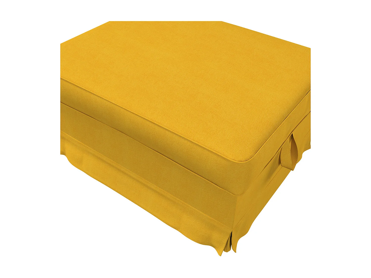 Bezug für Ektorp Bromma Hocker, Etna, gelb