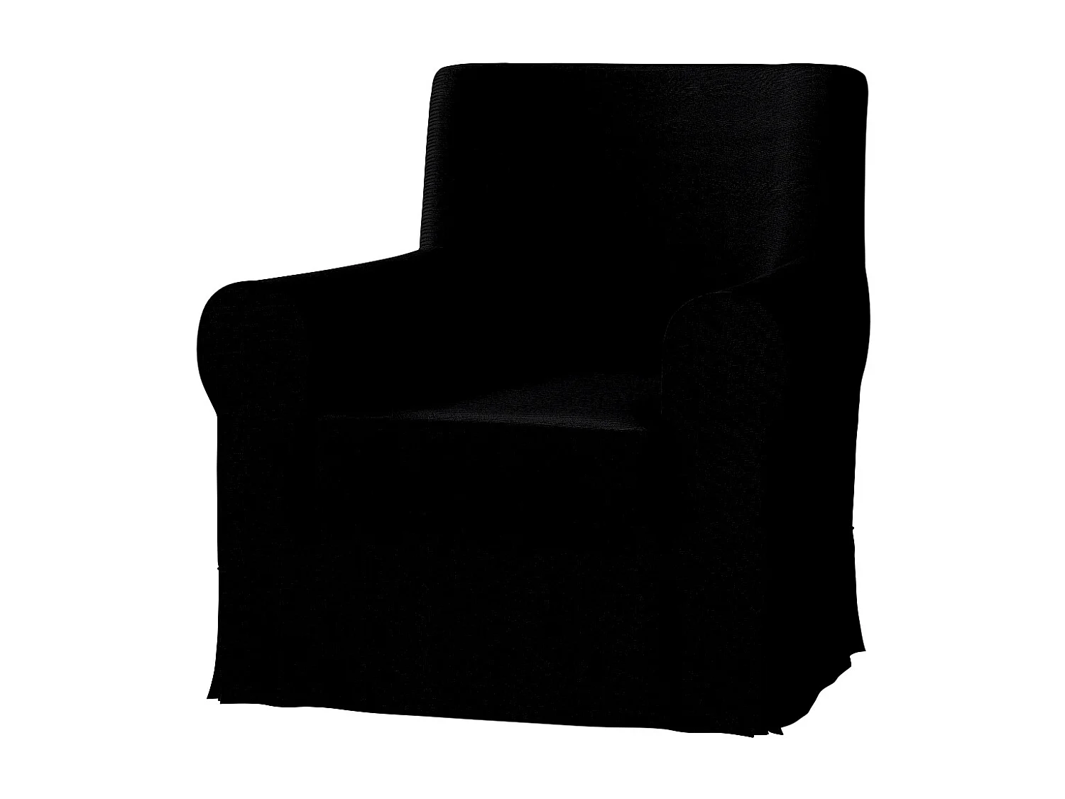 Bezug für Ektorp Jennylund Sessel, Etna, schwarz