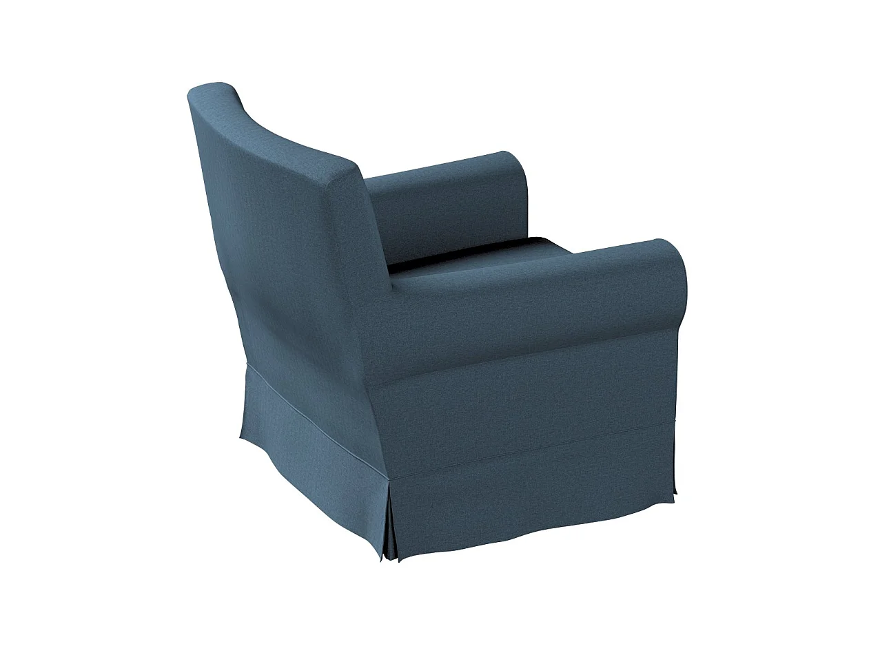 Bezug für Ektorp Jennylund Sessel, Etna, blau