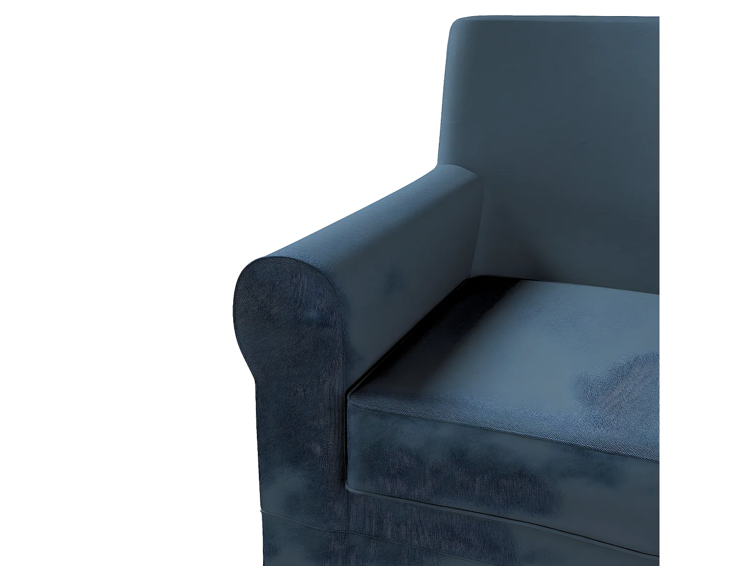 Bezug für Ektorp Jennylund Sessel, Etna, blau