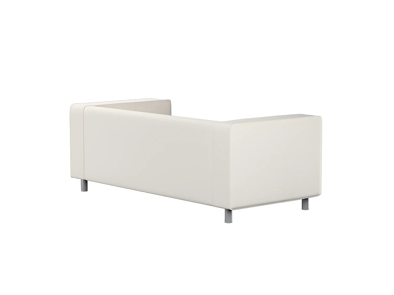 Bezug für Klippan 2-Sitzer Sofa, Etna, weiß