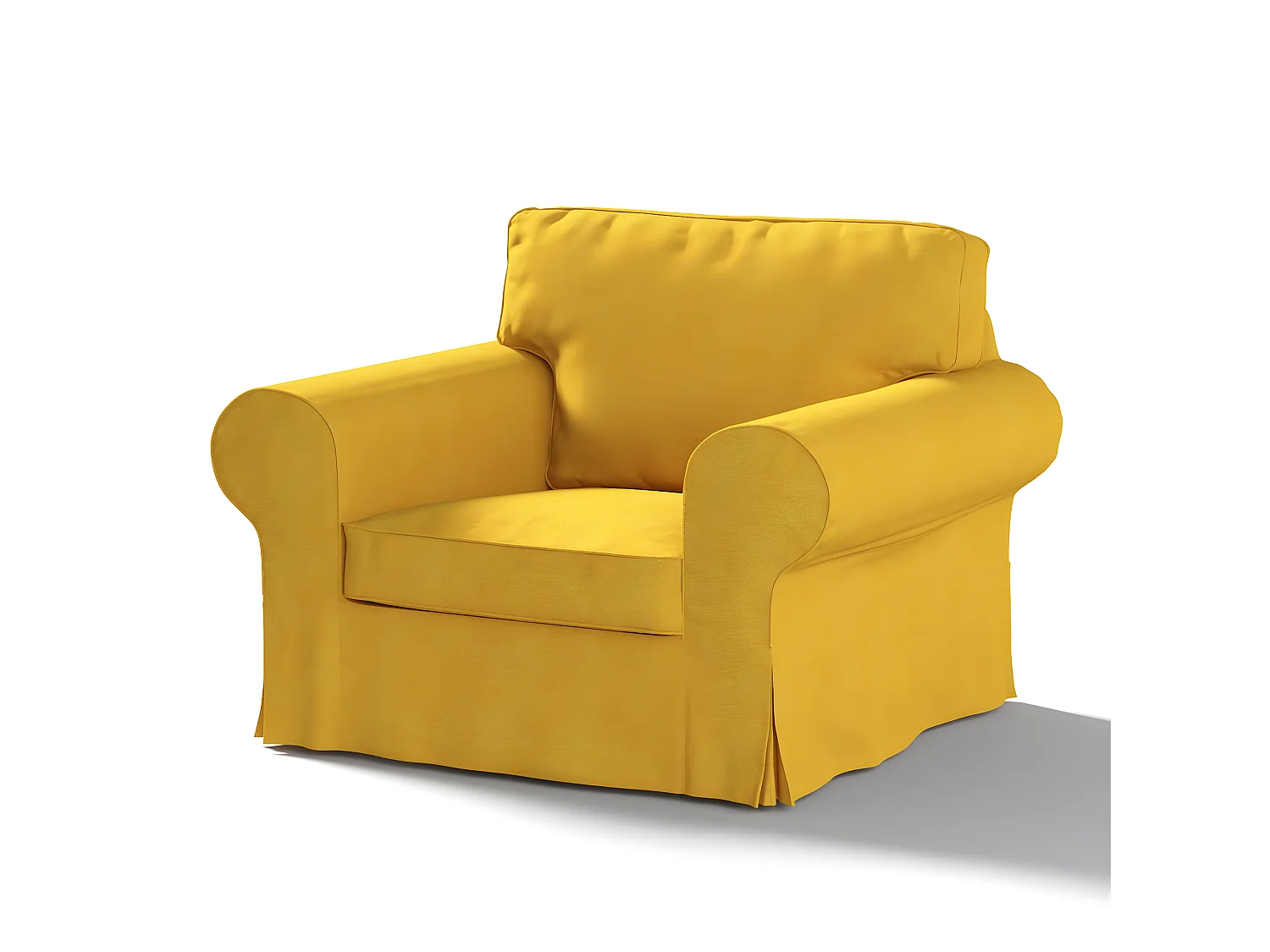 Bezug für Ektorp Sessel, Etna, gelb