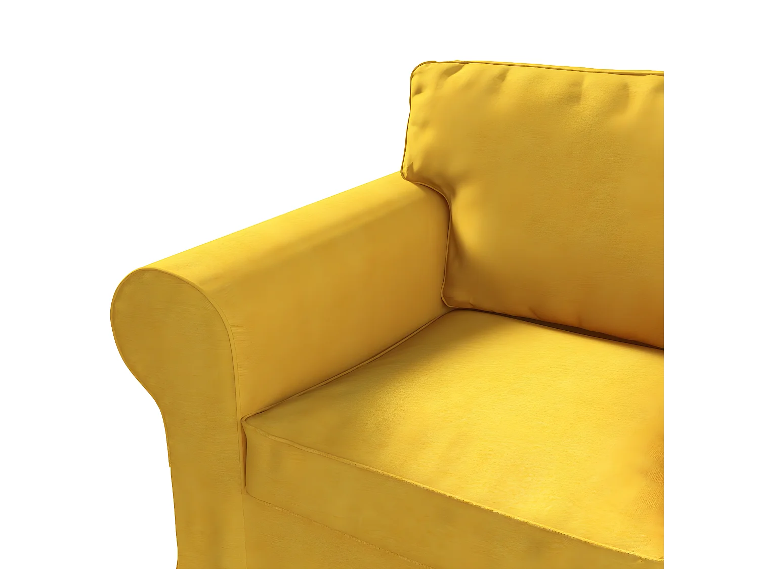 Bezug für Ektorp Sessel, Etna, gelb