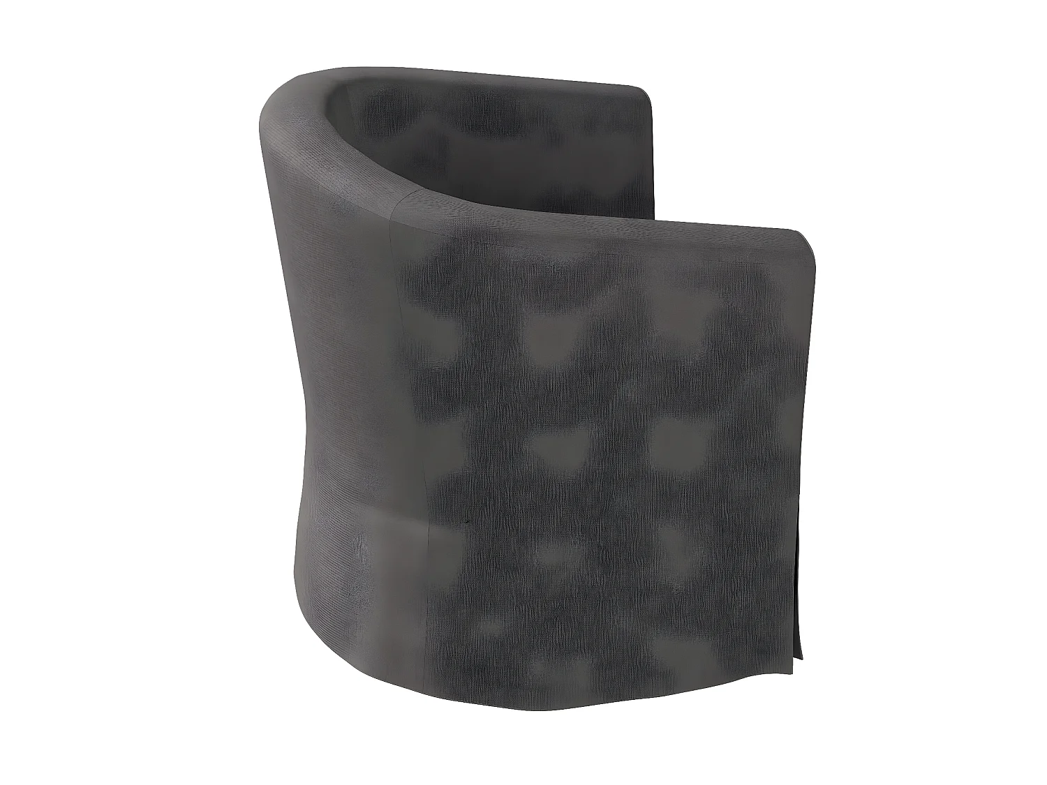 Bezug für Ektorp Tullsta Sessel, Etna, grau