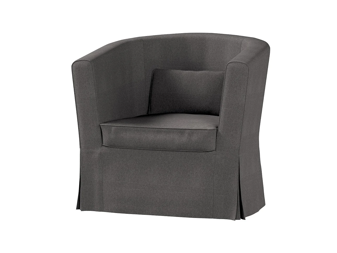 Bezug für Ektorp Tullsta Sessel, Etna, grau