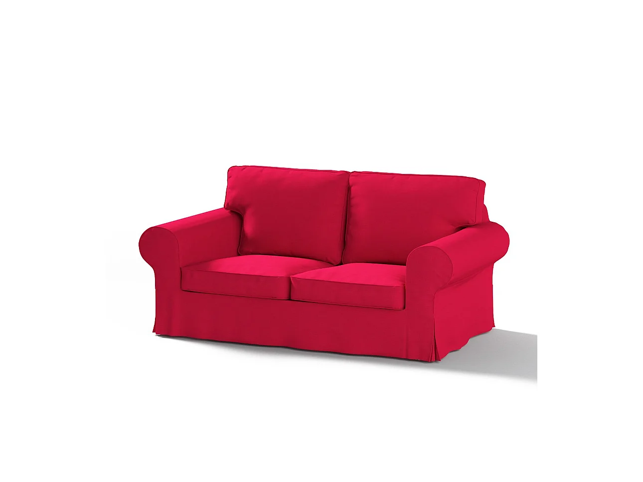 Bezug für Ektorp 2-Sitzer Sofa nicht ausklappbar, Etna, rot