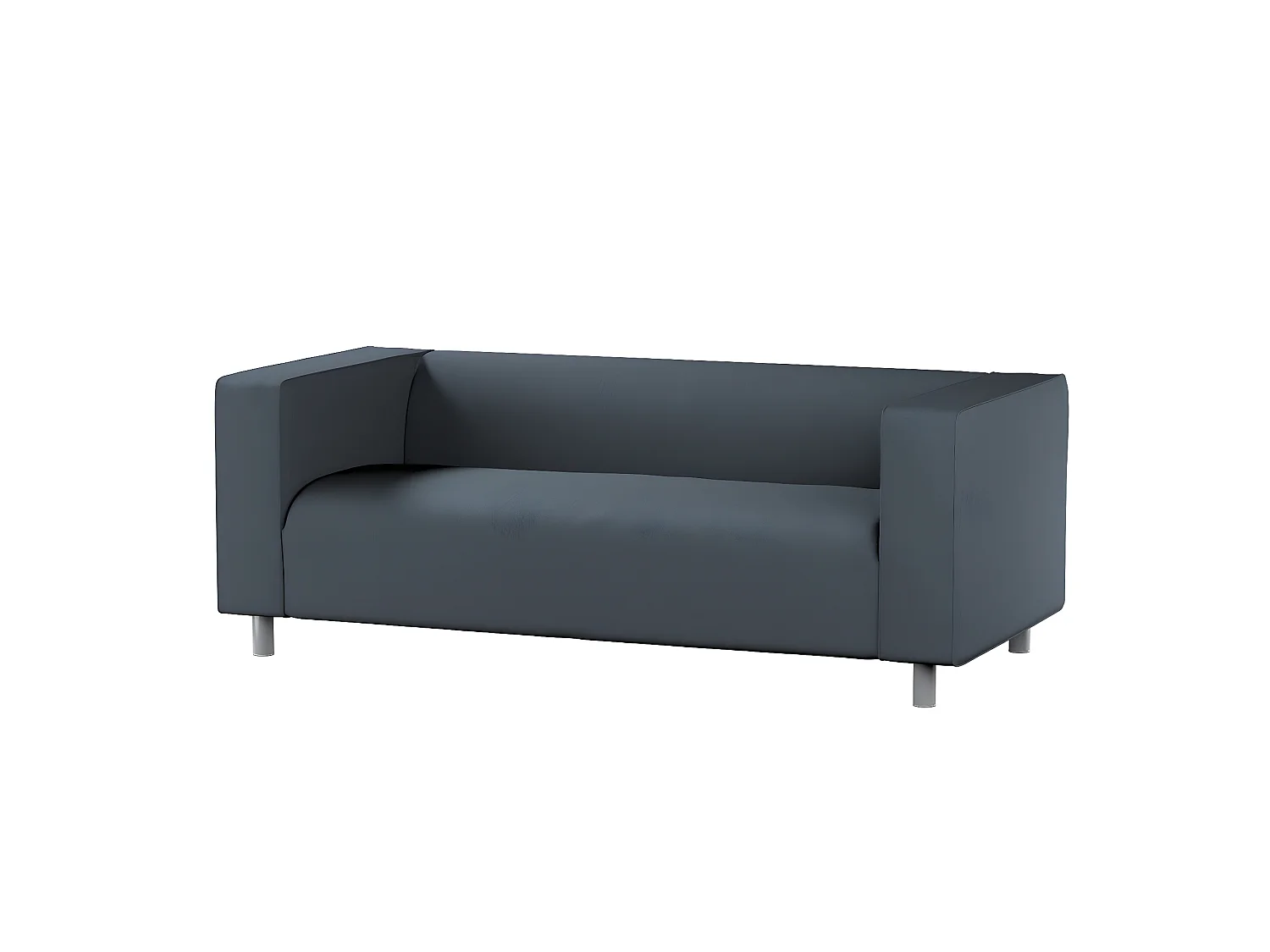 Bezug für Klippan 2-Sitzer Sofa, Etna, blau