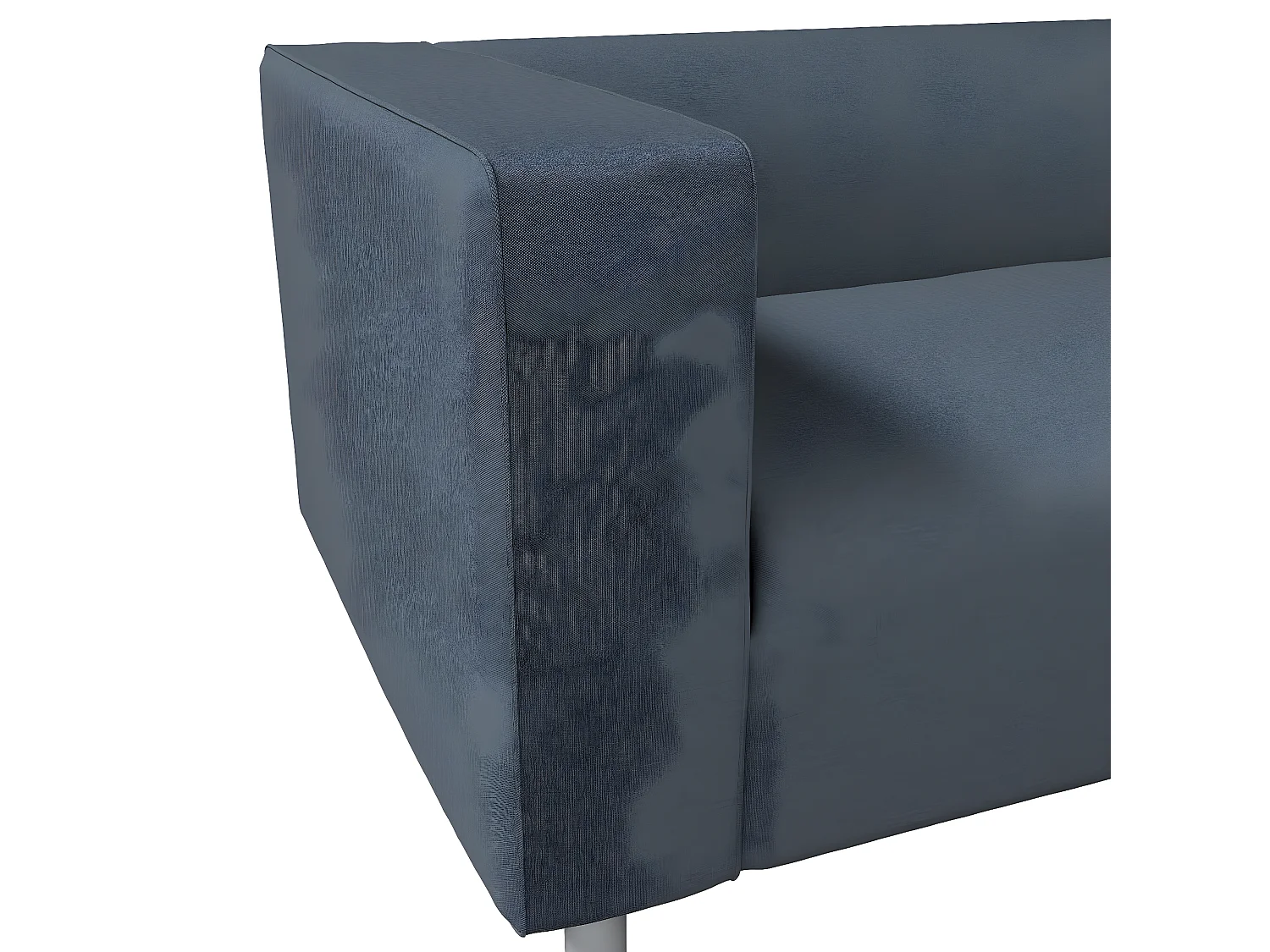 Bezug für Klippan 2-Sitzer Sofa, Etna, blau