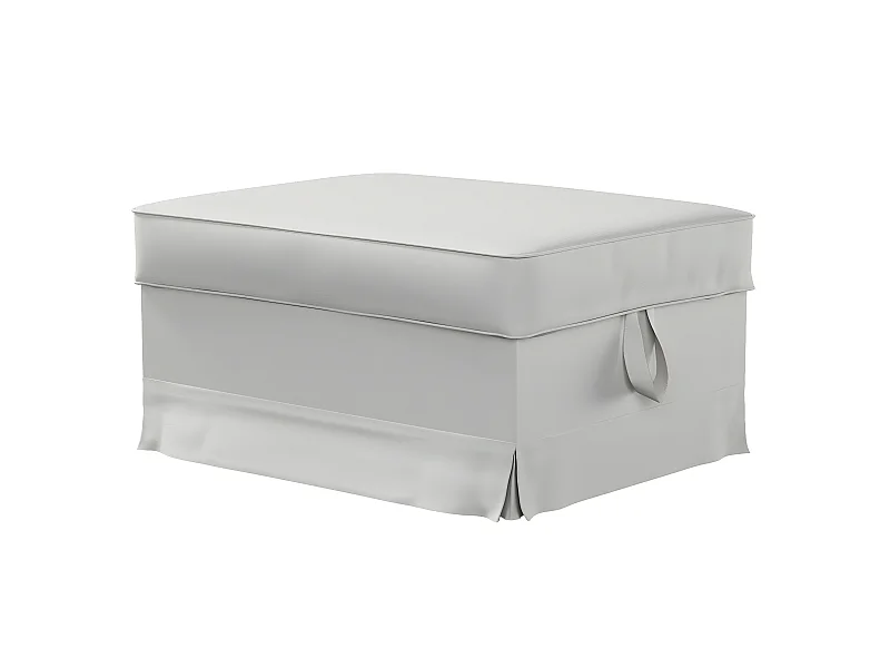 Bezug für Ektorp Bromma Hocker, Etna, hellgrau