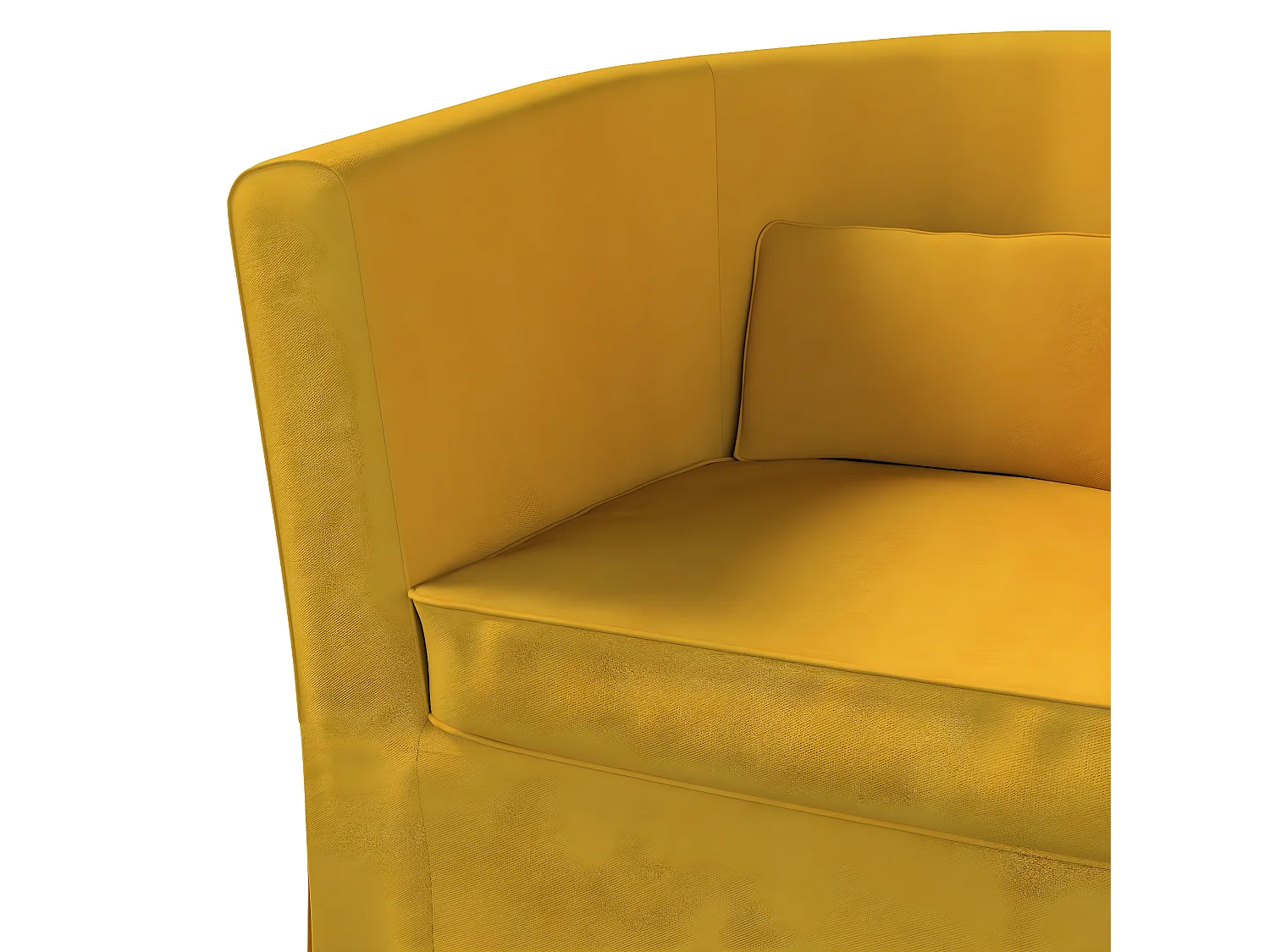 Bezug für Ektorp Tullsta Sessel, Etna, gelb