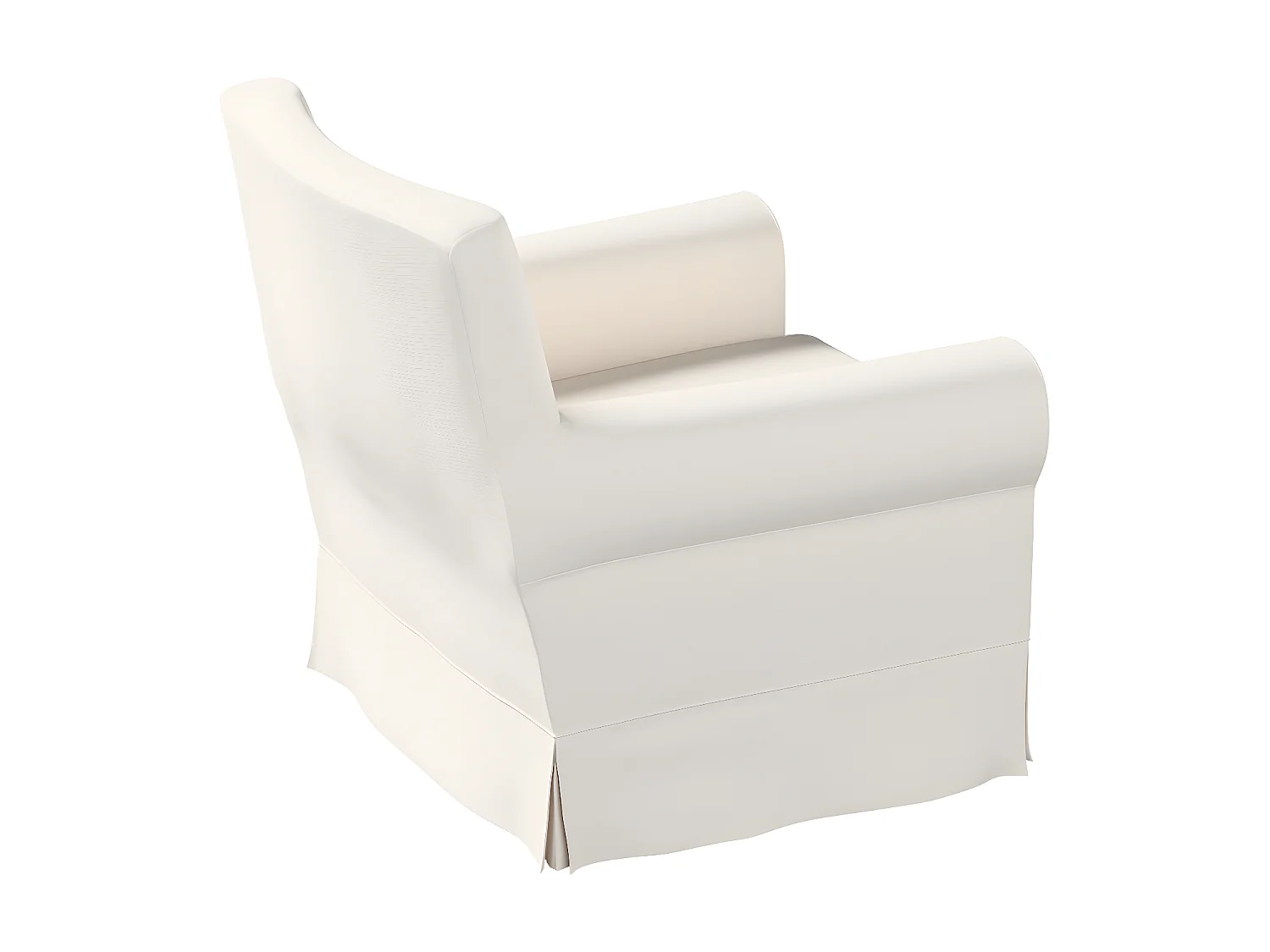 Bezug für Ektorp Jennylund Sessel, Etna, weiß