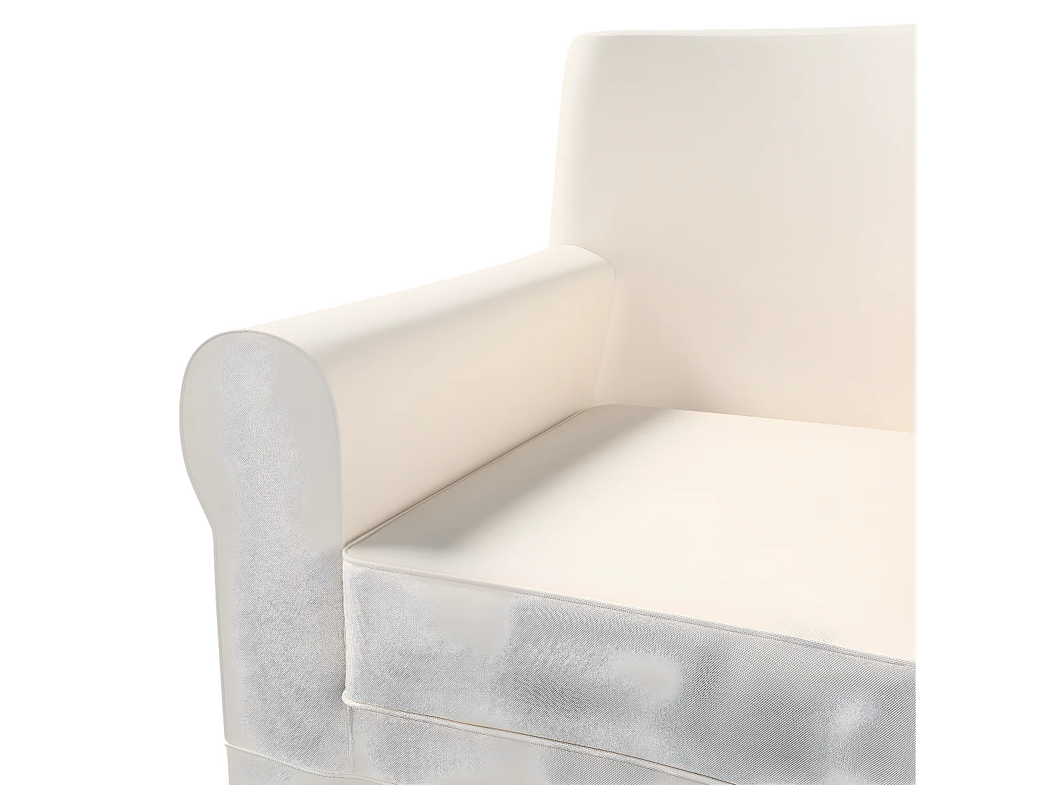 Bezug für Ektorp Jennylund Sessel, Etna, weiß