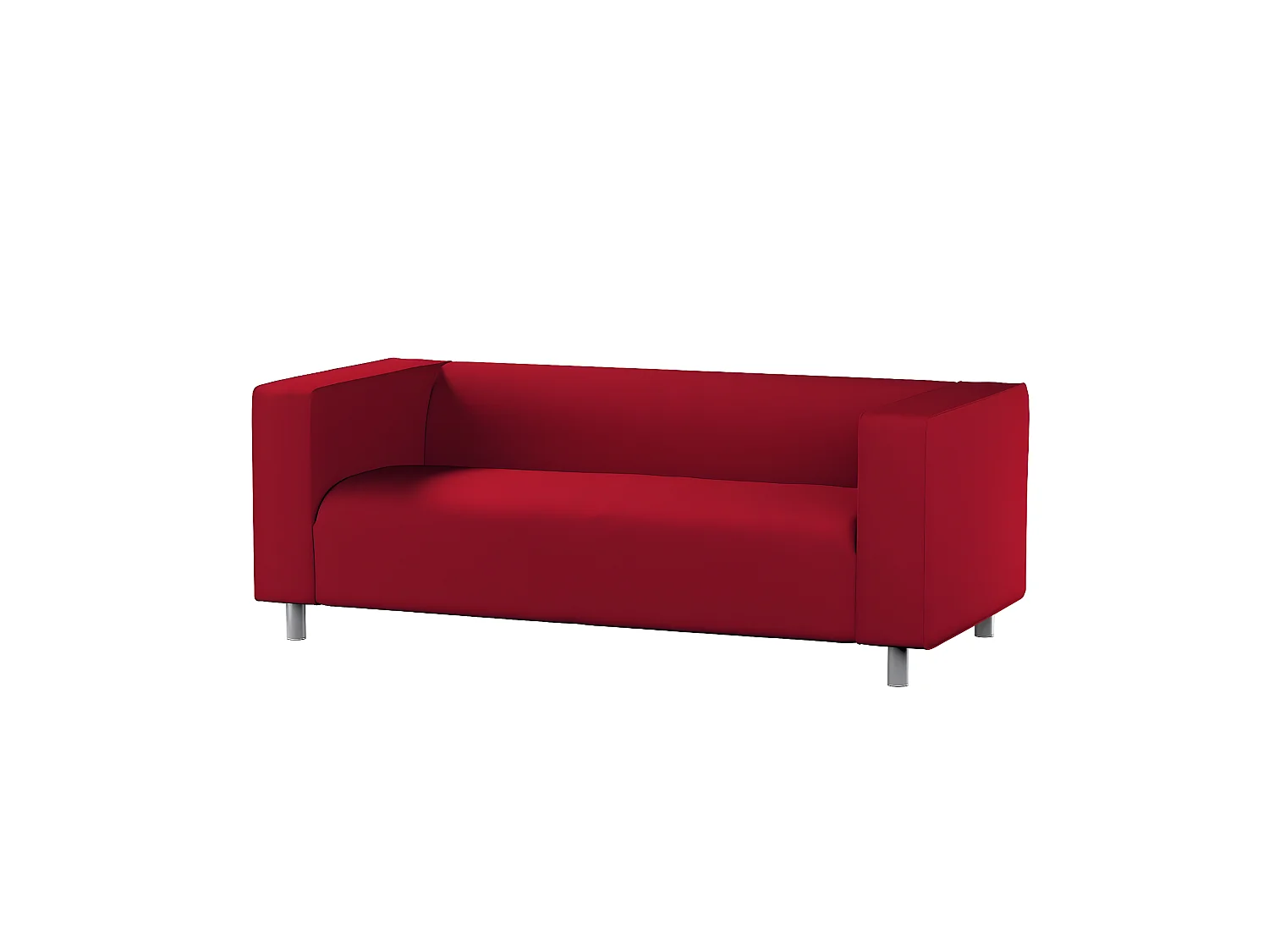 Bezug für Klippan 2-Sitzer Sofa, Etna, rot