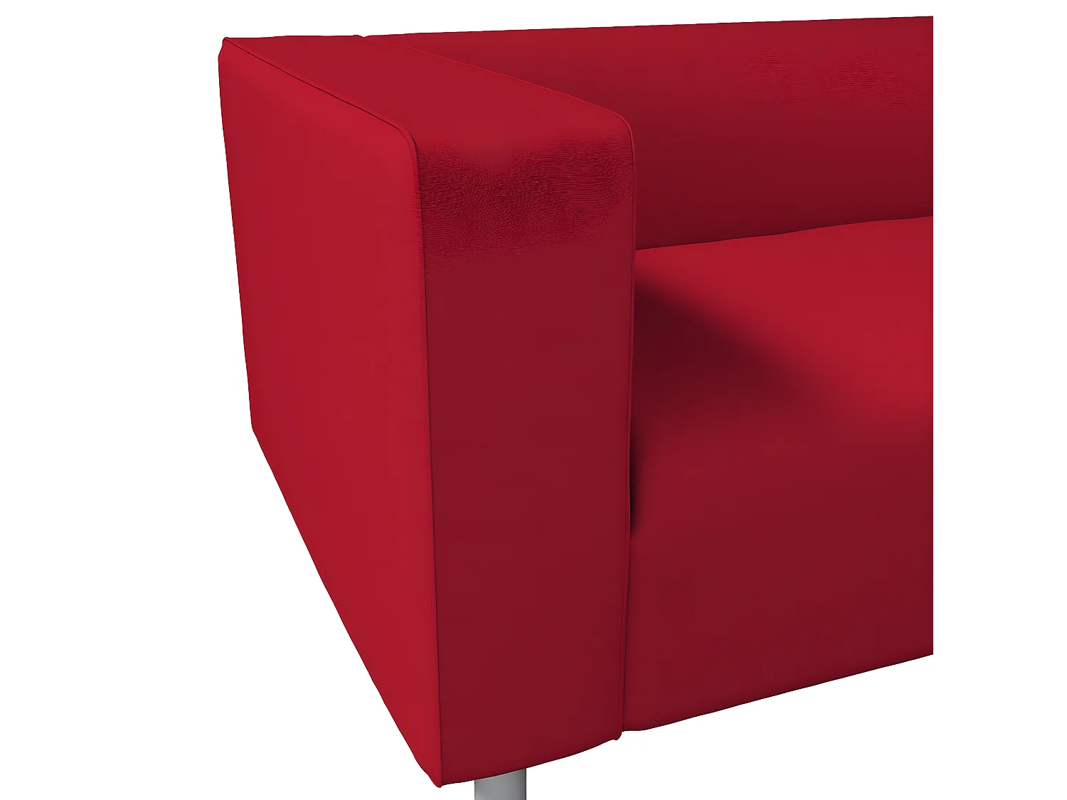 Bezug für Klippan 2-Sitzer Sofa, Etna, rot