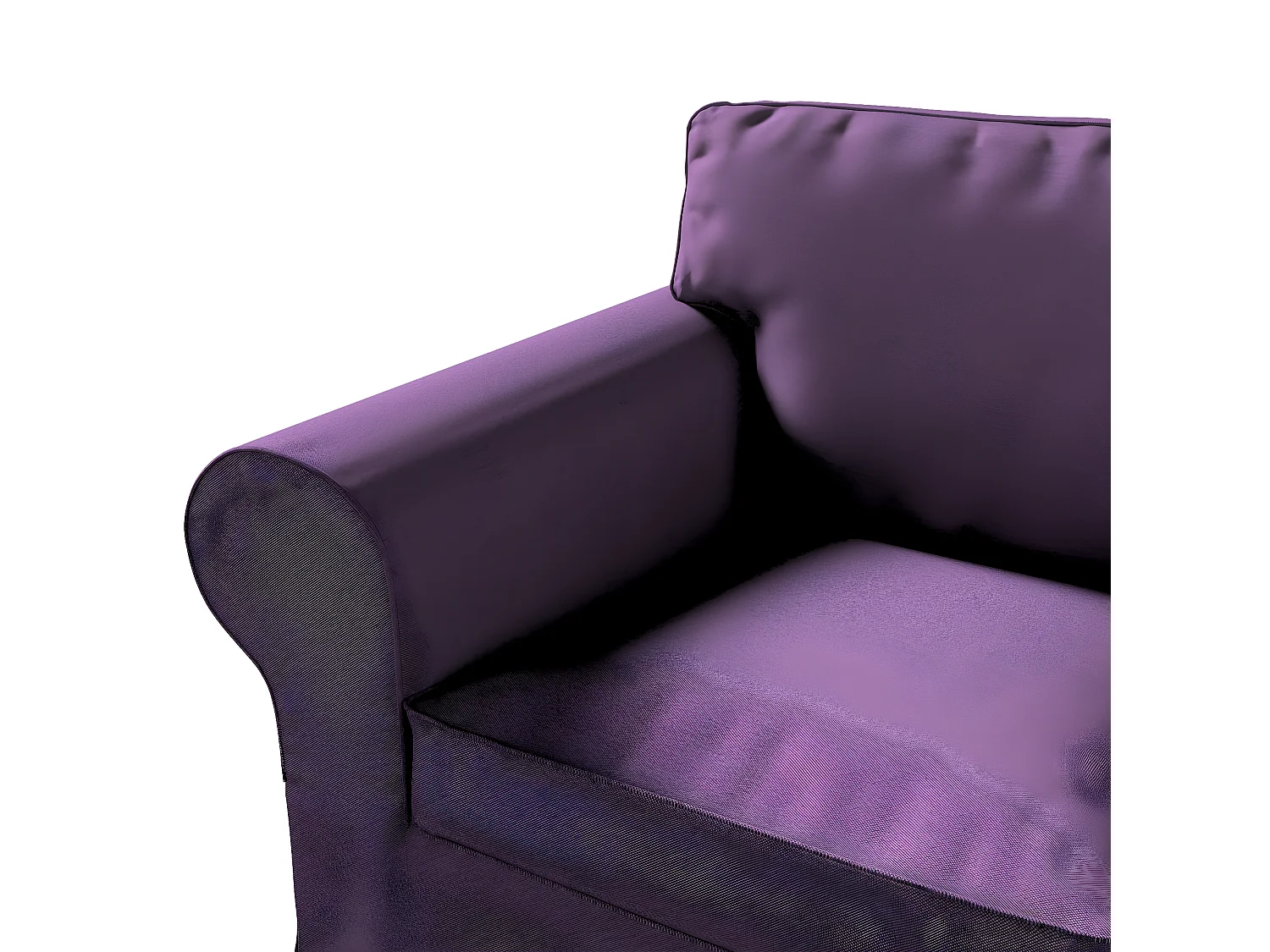 Bezug für Ektorp Sessel, Etna, violett