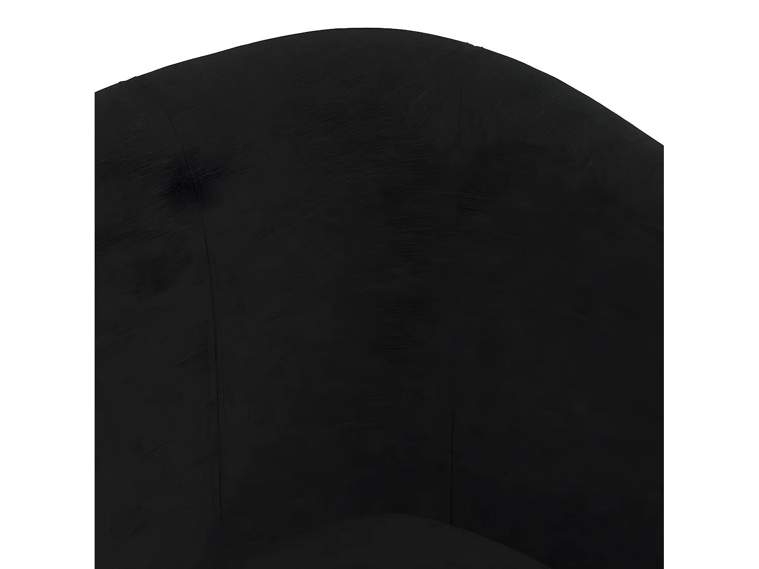 Sillón convertible con reposapiés de tela negra