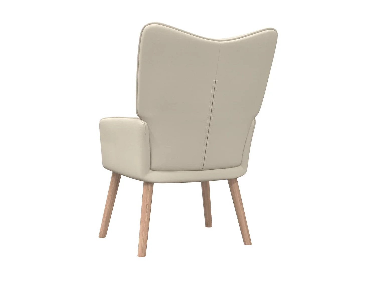 Sillón de relajación Tela crema