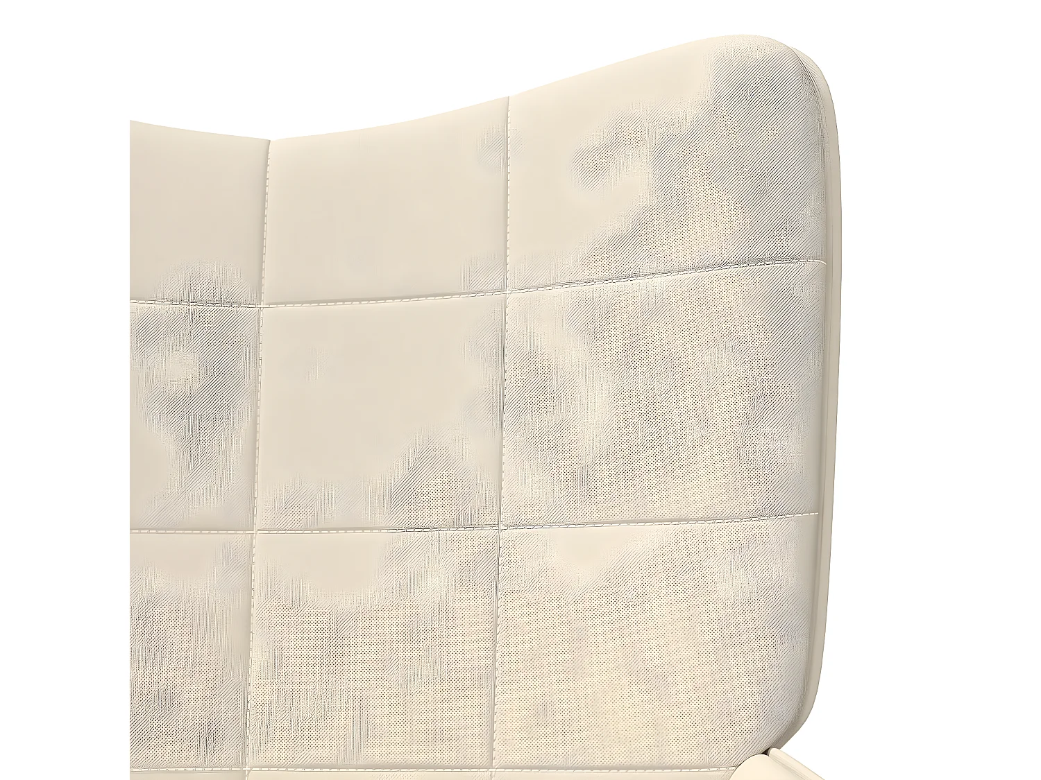 Sillón de relajación Tela crema