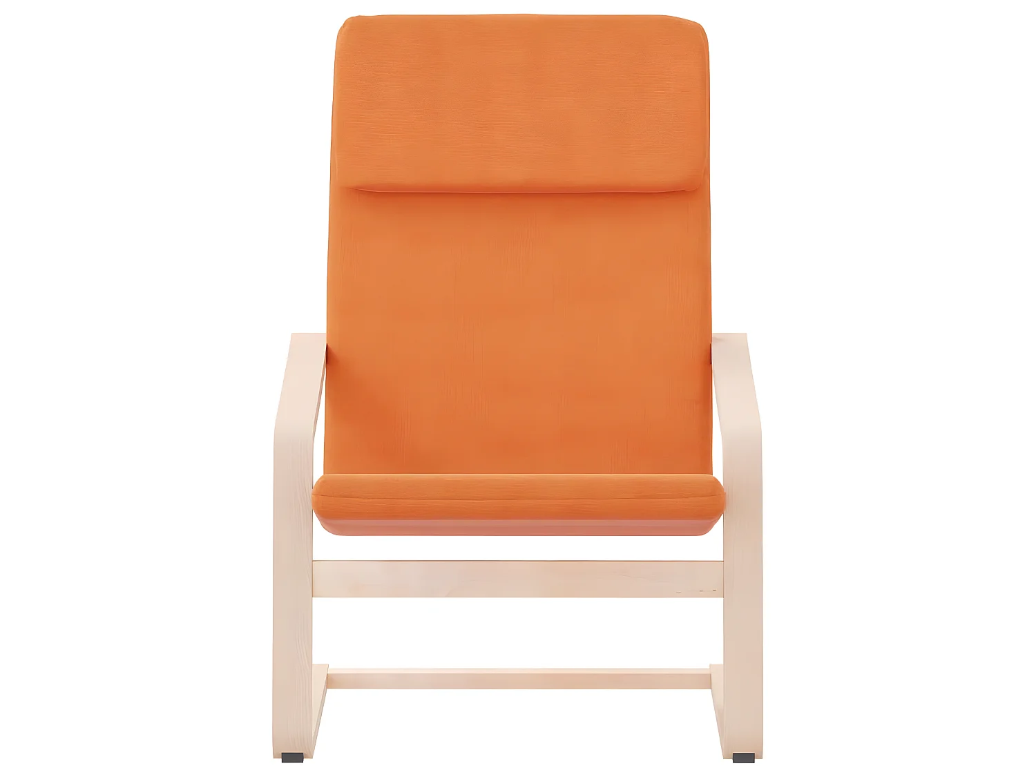 Relaxstoel Donkergeel Stof