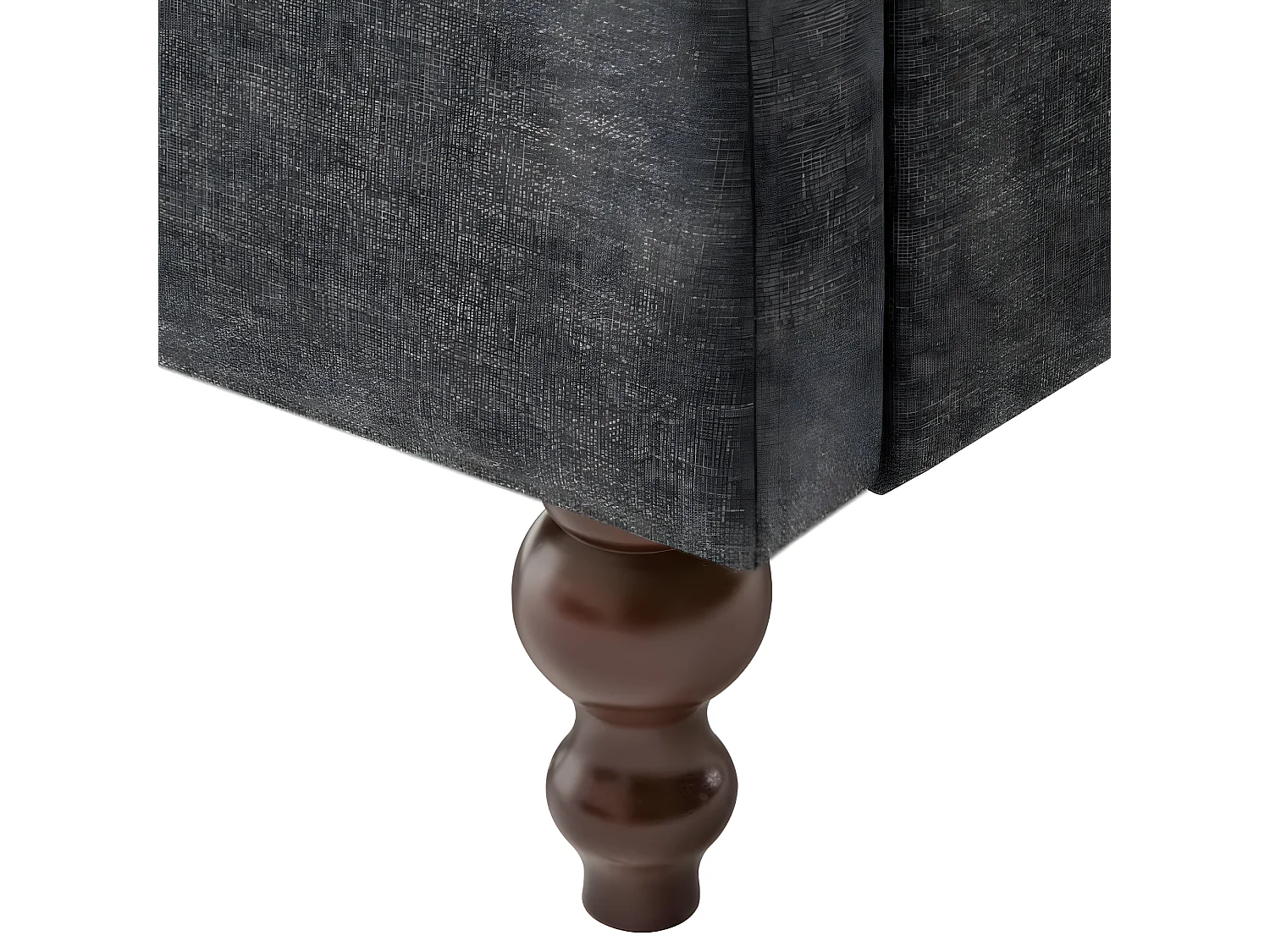 Fauteuil Gris foncé Tissu